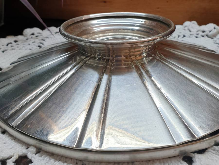 SILVER PLATED CANDY BOWL