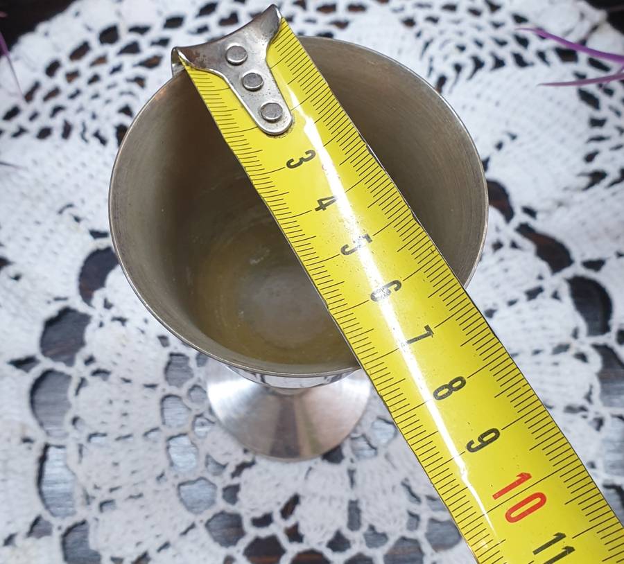 SILVER PLATED WINE GOBLETS | SALEM |