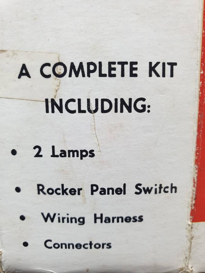 Vintage Driving/Fog Light Set