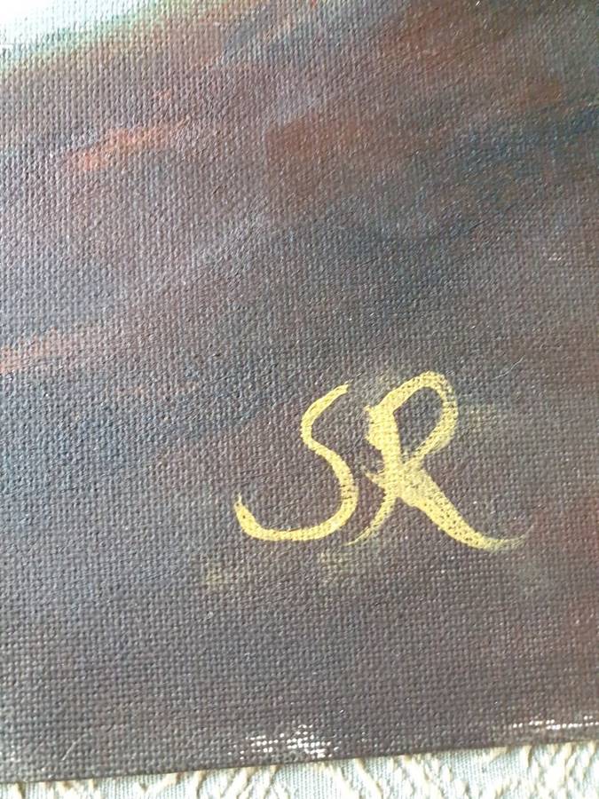 PAINTING | DECOR | PAINTING ON CANVAS AND CARDBOARD BACKING |02|