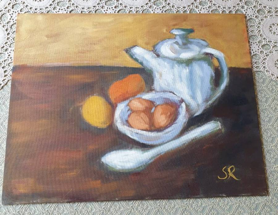 PAINTING | DECOR | PAINTING ON CANVAS AND CARDBOARD BACKING |02|