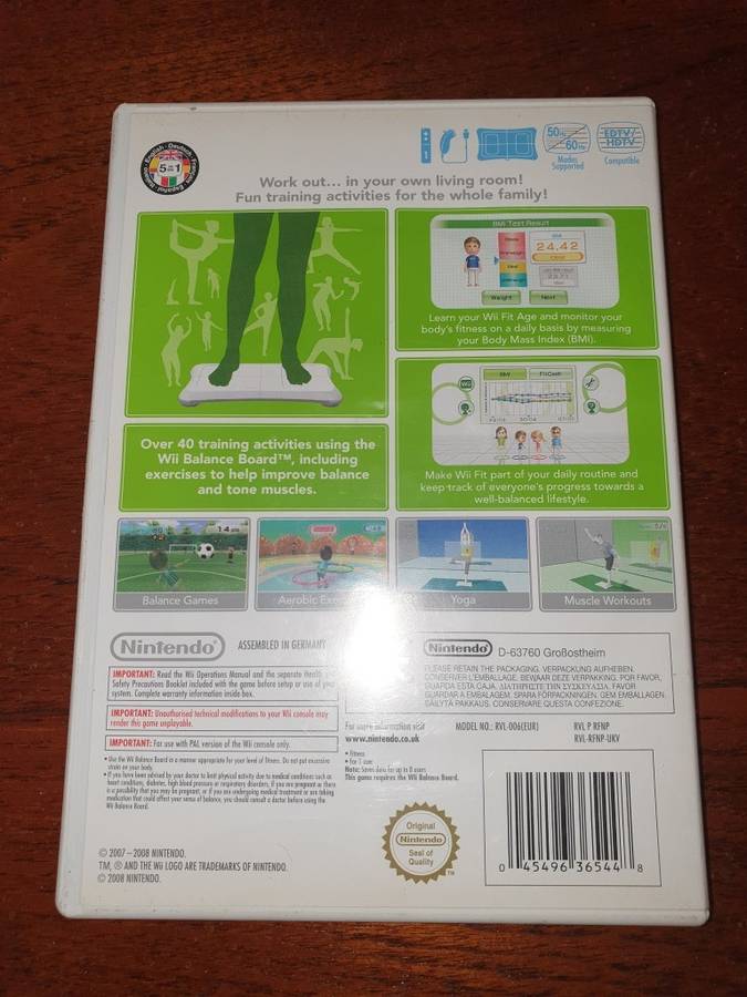 Wii Fit game