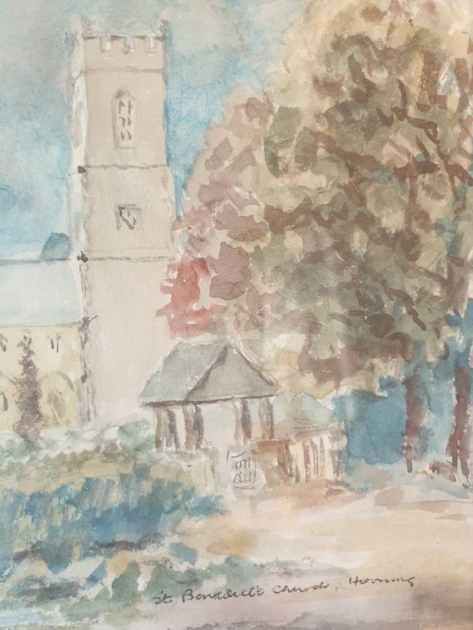 WATER COLOR IN FRAME
