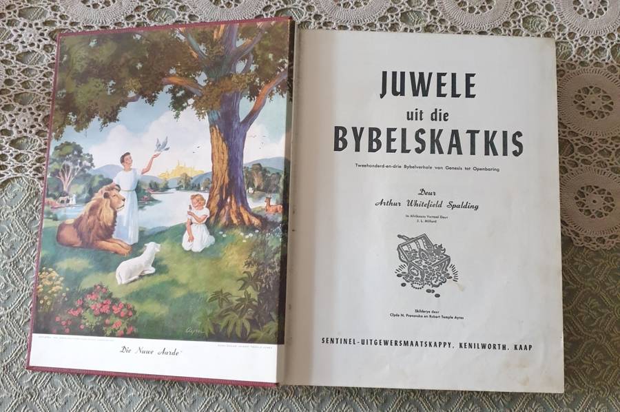 OU KINDERBYBEL DD 1954 - `JUWELE UIT DIE BYBELSKATKIS`