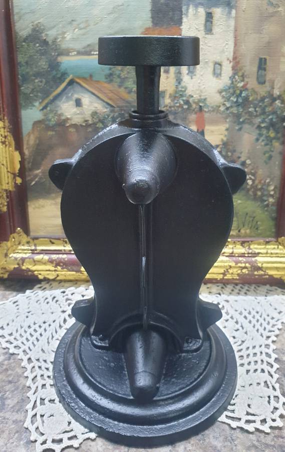 VINTAGE SALTER FAMILY SCALES | CAST IRON | BRASS |  NO BOWL |