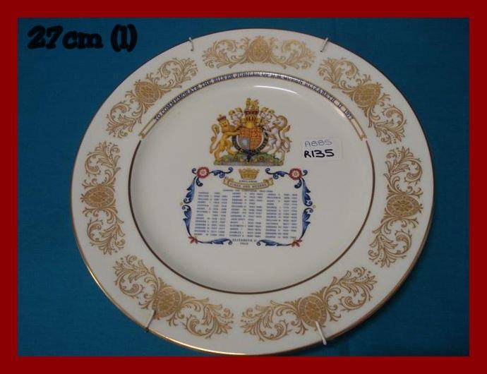 BEAUTIFUL plate with the Kings and Queens names from 1066