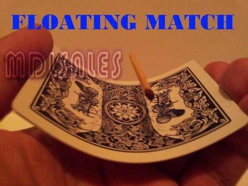 Floating Match Magic Trick