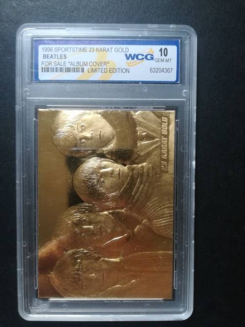 1996 Sportstime 23ct Gold - Beatles