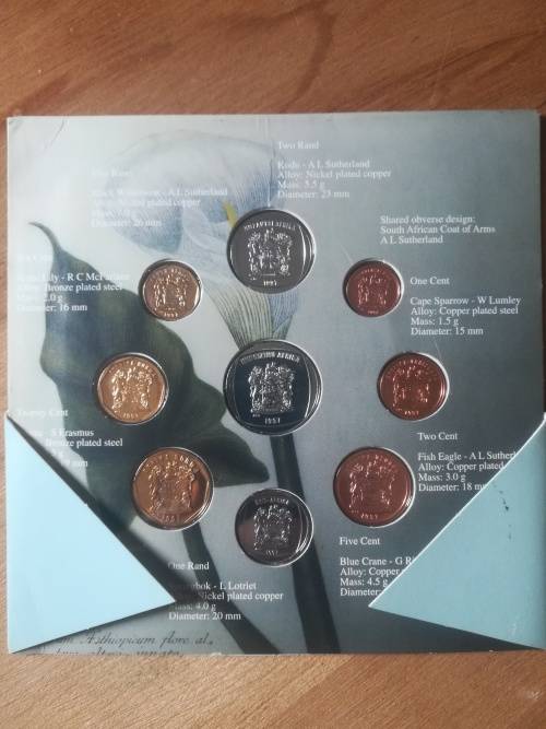 Uncirculated Coin Set - South African