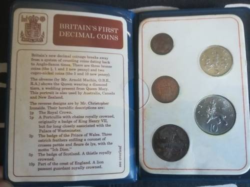 First Decimals Coins