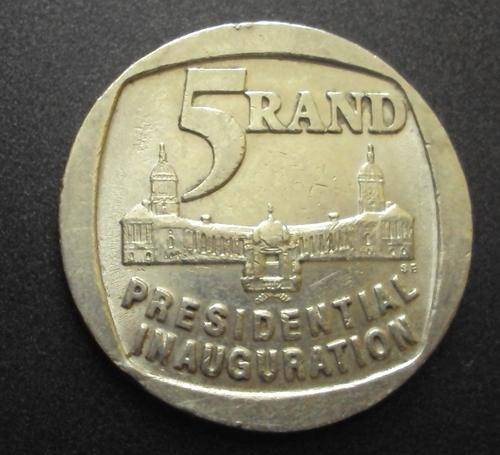 1994 Presidential Inauguration R5 coin