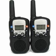 Rechargeable Walkie Talkies Set - 2 Way Radio Set + Rechargeable batteries + Charger