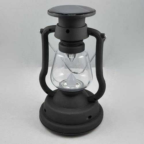 Solar Powered + Hand Crank Dynamo Rechargeable Camping Emergency Dimmable 7 LED Lantern Light