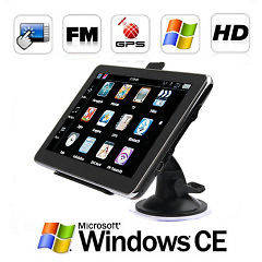 7 Inch GPS,Car Navigation with IGO South Africa map ,Built-in 4GB