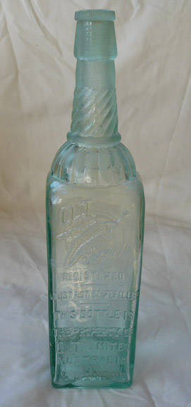 O.T. Cordial Bottle - Australia & London