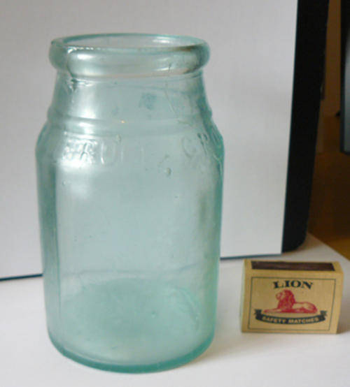 Fruit Preserve Jar for T. W. Beach