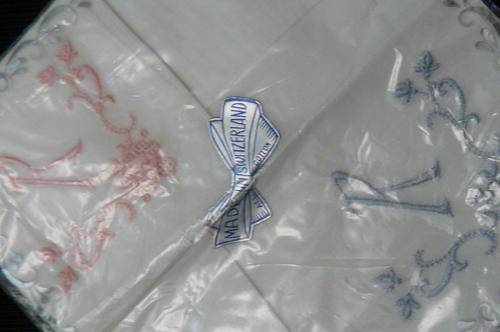 EMBROIDERED COTTON HANKIES R