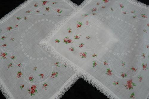 COTTON HANKIES X 2