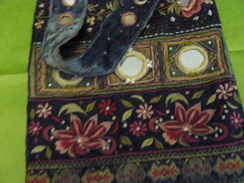 MATERIAL EMBROIDERED BAG STUNNING NO 3