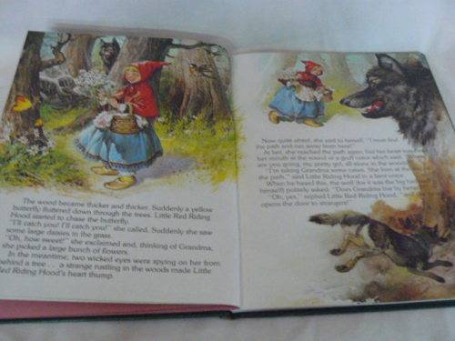 LITTLE RED RIDING HOOD HARD COVER PICTURE BOOK 55P - FAIRY TALE CLASSICS