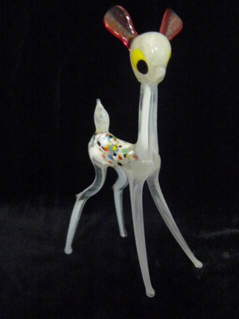 GLASS BAMBI - COULD BE MURANO !@!@!@!