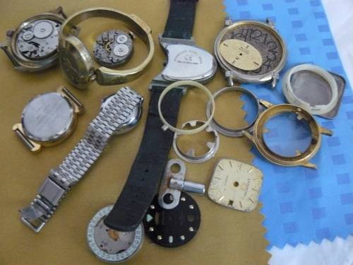 WATCH SPARES LOT AND EXTRAS !@!@!