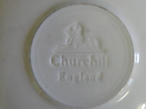 CHURCHILL 14 CM PLATE