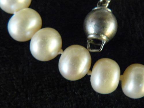 FOUX PEARL NECKLACE 44 CM