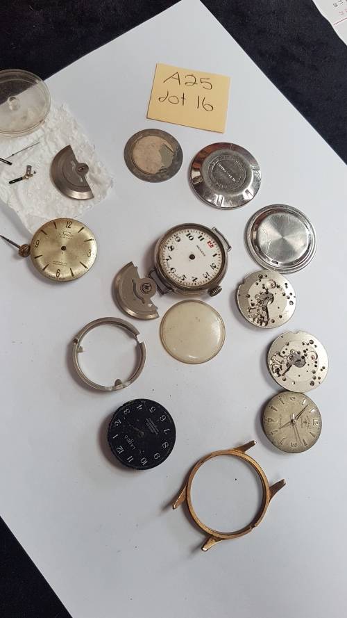 Lot of watches for repairs or spares Squire automatic lanco Rotary etc