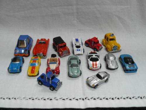 MINIATURE CARS METAL AND PLASTIC LOT