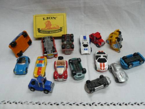 MINIATURE CARS METAL AND PLASTIC LOT