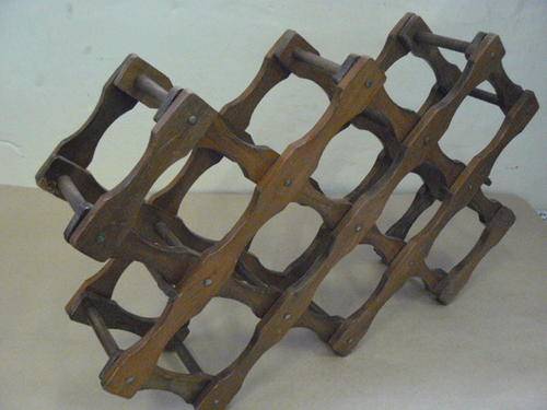 WINE RACK WOODEN