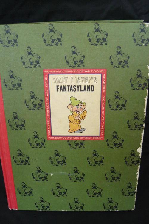 WALT DISNEYS FANTASYLAND OLD CHILDRENS STORY BOOK