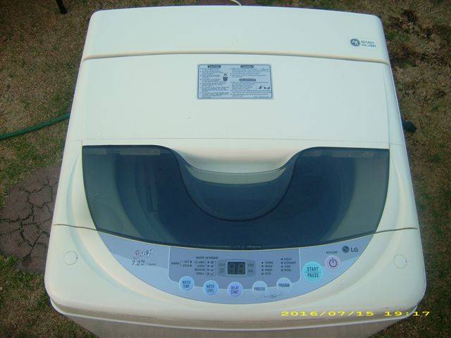 LG 3-Step 7.2kg Top Loader