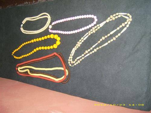 Vintage costume necklaces