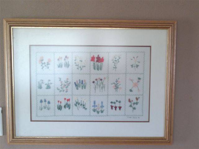 Fibre Work art by Linda Jones