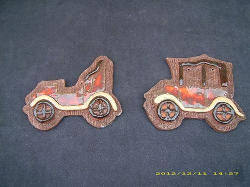 Vintage Pottery Cars