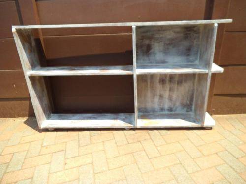 LARGE DISTRESSED BOOKCASE