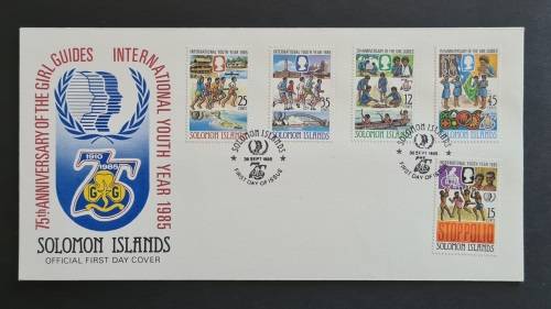 Solomon Islands 1985 - Girl Guides 75 Years
