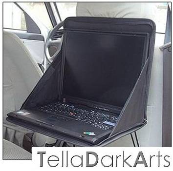 Laptop Tray - Car Back Seat Travel Tray / Storage Bag