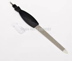 STAINLESS STEEL  NAIL FILE WITH FORK