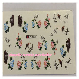 WATER TRANSFER NAIL STICKER