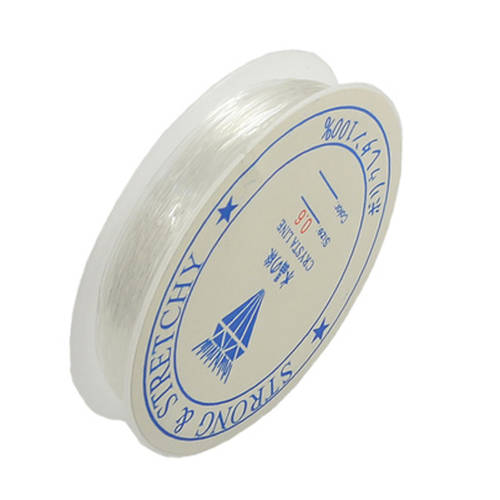 Elastic Stretch Beading String Cord Thread Jewelry Making Fishing Wire Clear