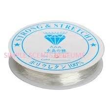 Elastic Stretch Beading String Cord Thread Jewelry Making Fishing Wire Clear