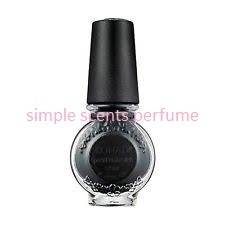 konad nail art stamping polish - black
