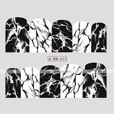 WATER TRANSFER NAIL ART STICKER -MARBLE