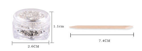 NAIL ART STICKER  5 G GLASS SHIPS
