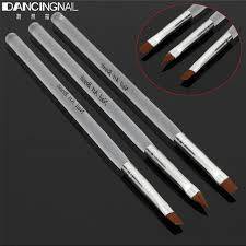3 PC S CLEAR ACRYLIC BRUSH SET