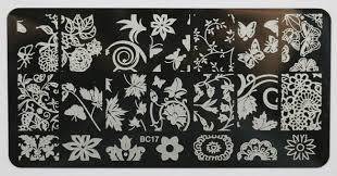 IMAGE STAMPING PLATE-12X6CM