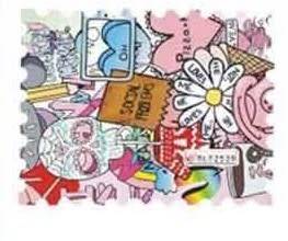 WATER TRANSFER NAIL ART STICKER